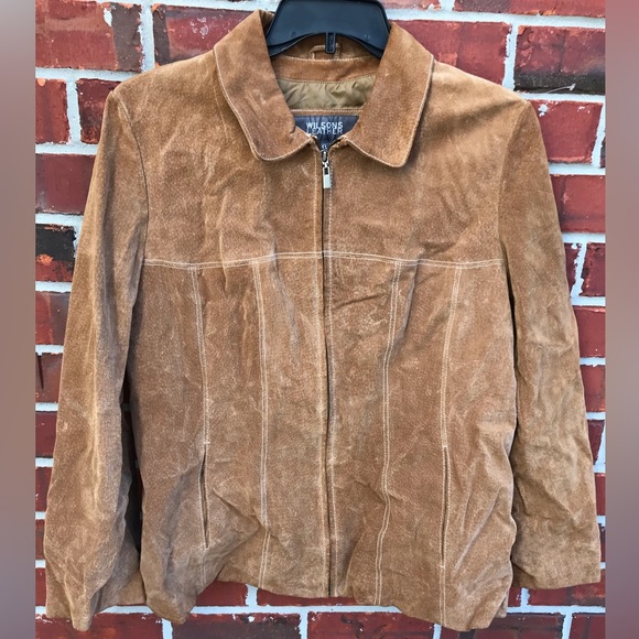 Wilsons Leather Other - Wilson’s Leather Mens Full Zip Long Sleeve Leather Jacket Size XL